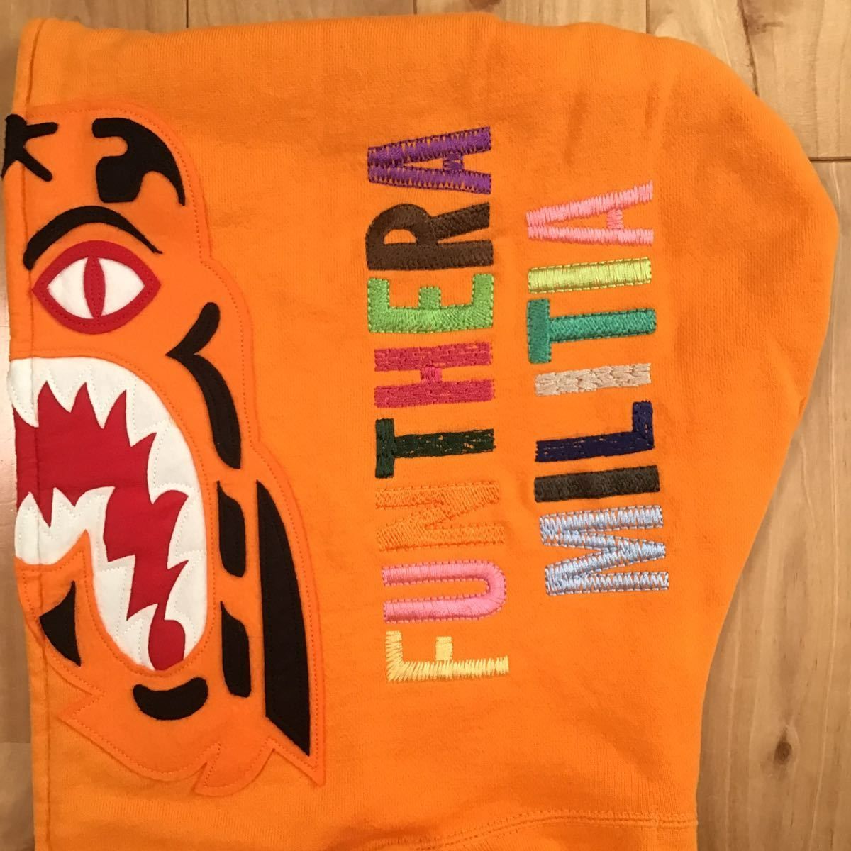 ☆初期☆ タイガー パーカー Sサイズ orange tiger full zip hoodie a