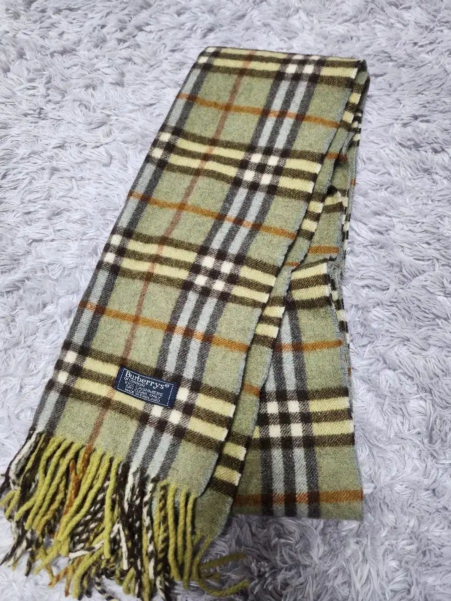 BURBERRY バーバリー カシミヤ マフラー クラシック チェック