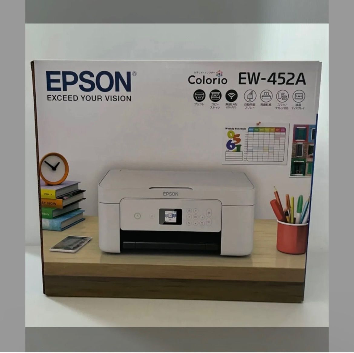 EPSON カラリオプリンター EW-452A 新品未使用品 - メルカリ