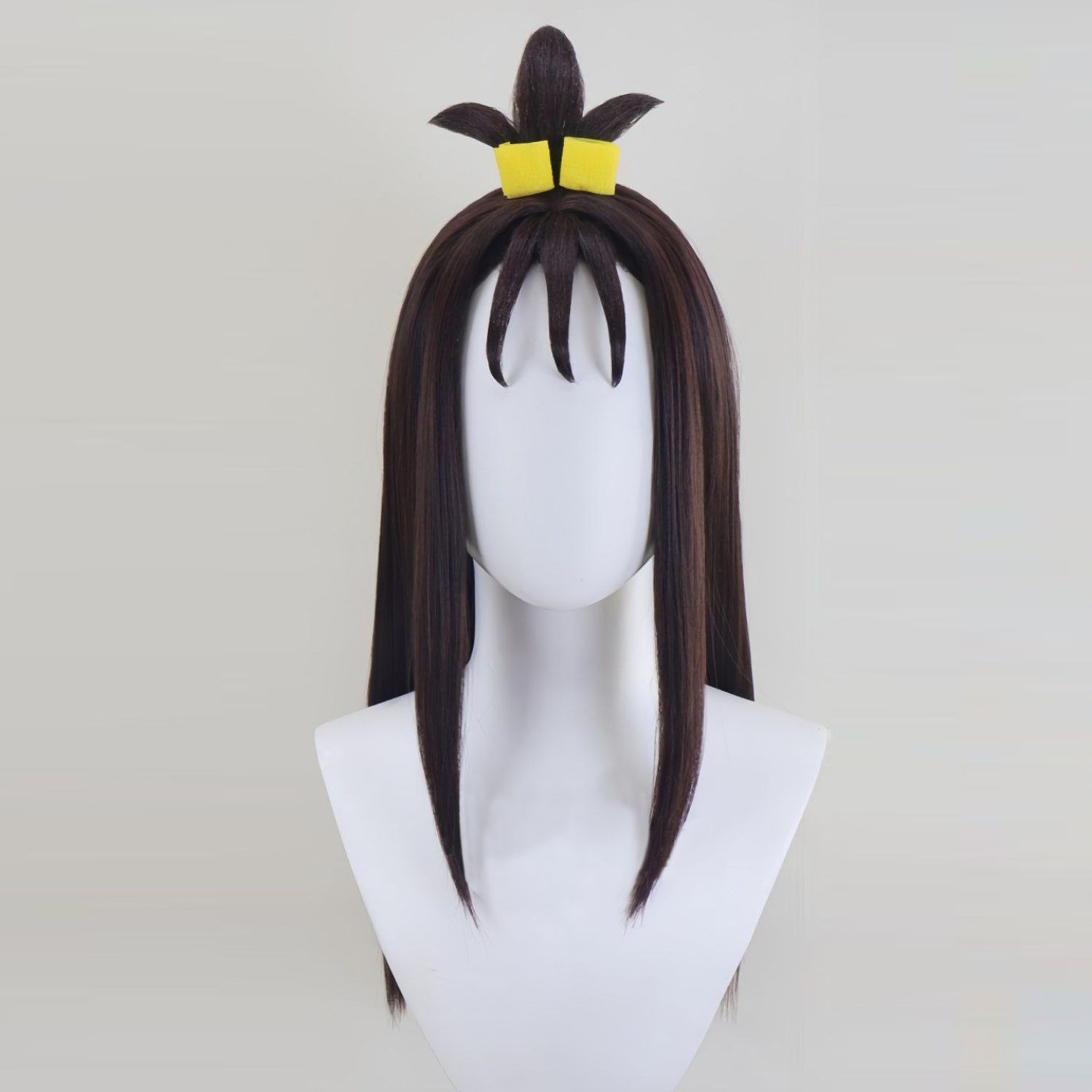 お取寄せ商品 納期ご相談下さい コスプレ耐熱ウィッグ オーダー キャラクター造形ウィッグ ブラウン ブラック ロング ウィッグ ポケモンZA|デウロ 等