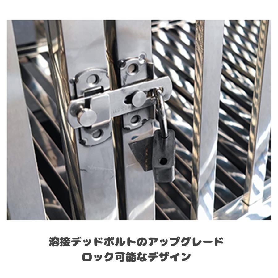 フルスクエアチューブ ステンレス鋼鶏用ケージ