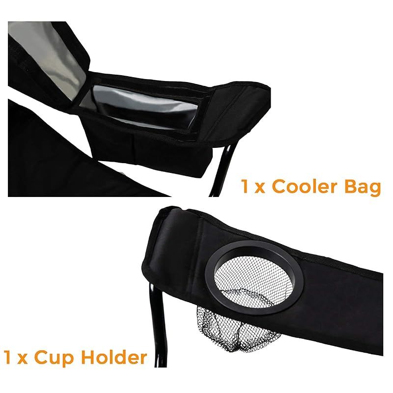 日本正規輸入品パシフィックパス(Pacific Pass) キャンプチェア 折りたたみ式 ビーチチェア ドリンクホルダー/収納バッグ付き 日本正規輸入品パシフィックパス(Pacific Pass) キャンプチェア 折りたたみ式 ディレクターズチェア ドリンクホルダー⁄サイドテーブル付き