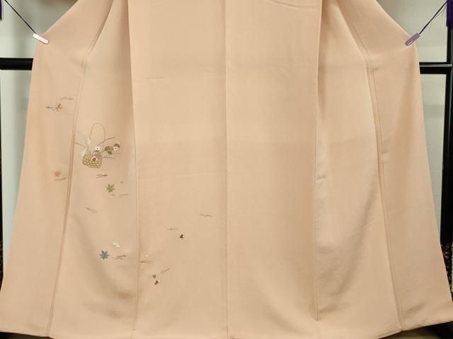 平和屋本店□極上 本加賀友禅作家 山田武志 訪問着 誰が袖舞花