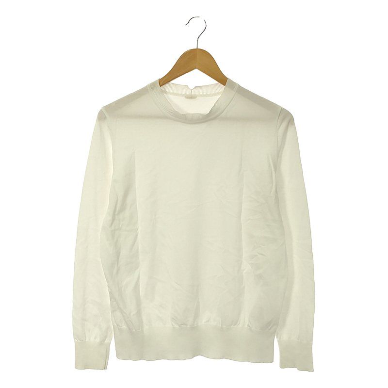 Deuxieme Classe／LOREL クルーネックプルオーバー・ホワイト Deuxieme