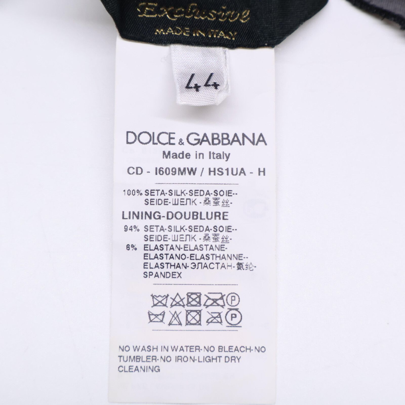 DOLCE&GABBANA ドルチェアンドガッバーナ 【EXCLUSIVE】I609MW