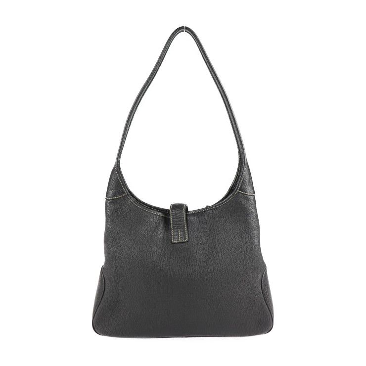 フェラガモ レディース ハンドバッグ Hobo Black Soft Leather バッグ