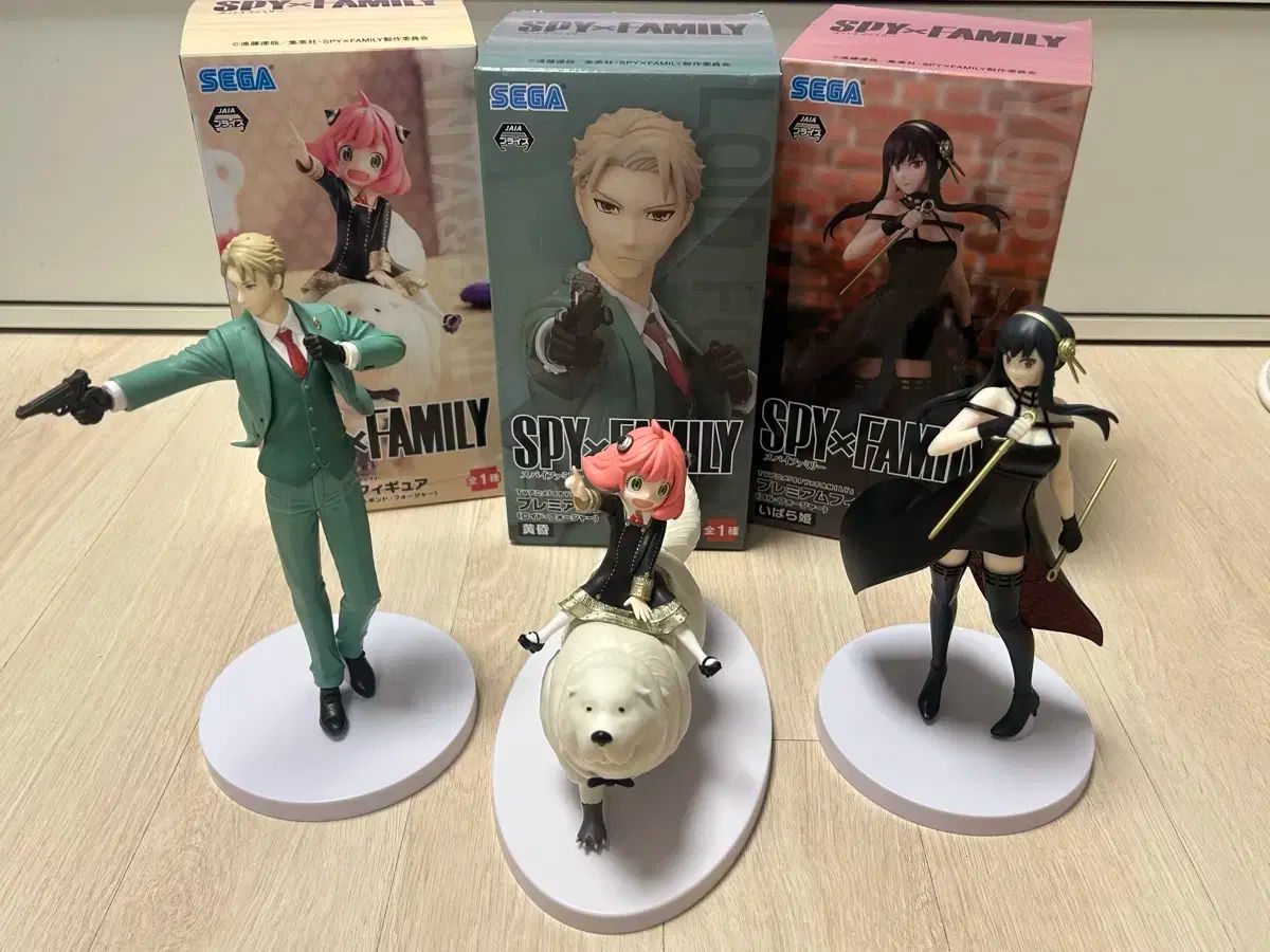 SPY × FAMILY(スパイファミリー) SEGA セガ フィギュア セット SPY