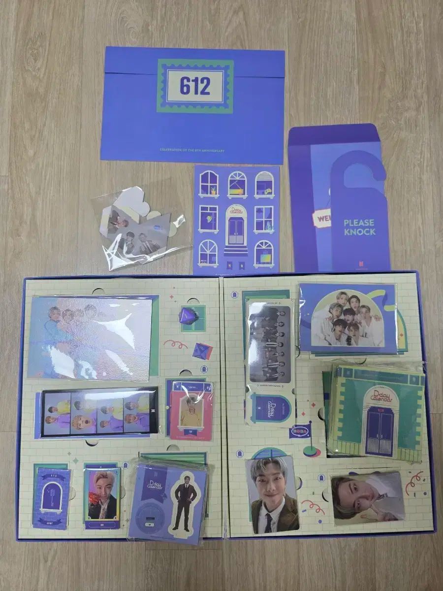 D-day Calendar ウェルカムキット　2021 BTS BTS FESTA D-DAY CALENDAR：Celebration of The 8th Anniversary