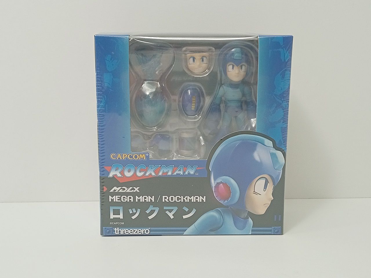 ロックマン/フィギュア/Threezero製品【新品・未開封】 CAPCOM ROCKMAN threezero ロックマン フィギュア 中古 未開封品
