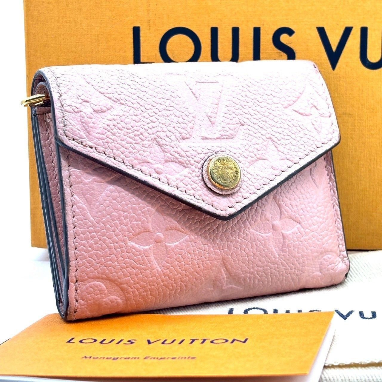 小さく上品に格上げ】 LOUIS VUITTON ルイヴィトン 三つ折り財布