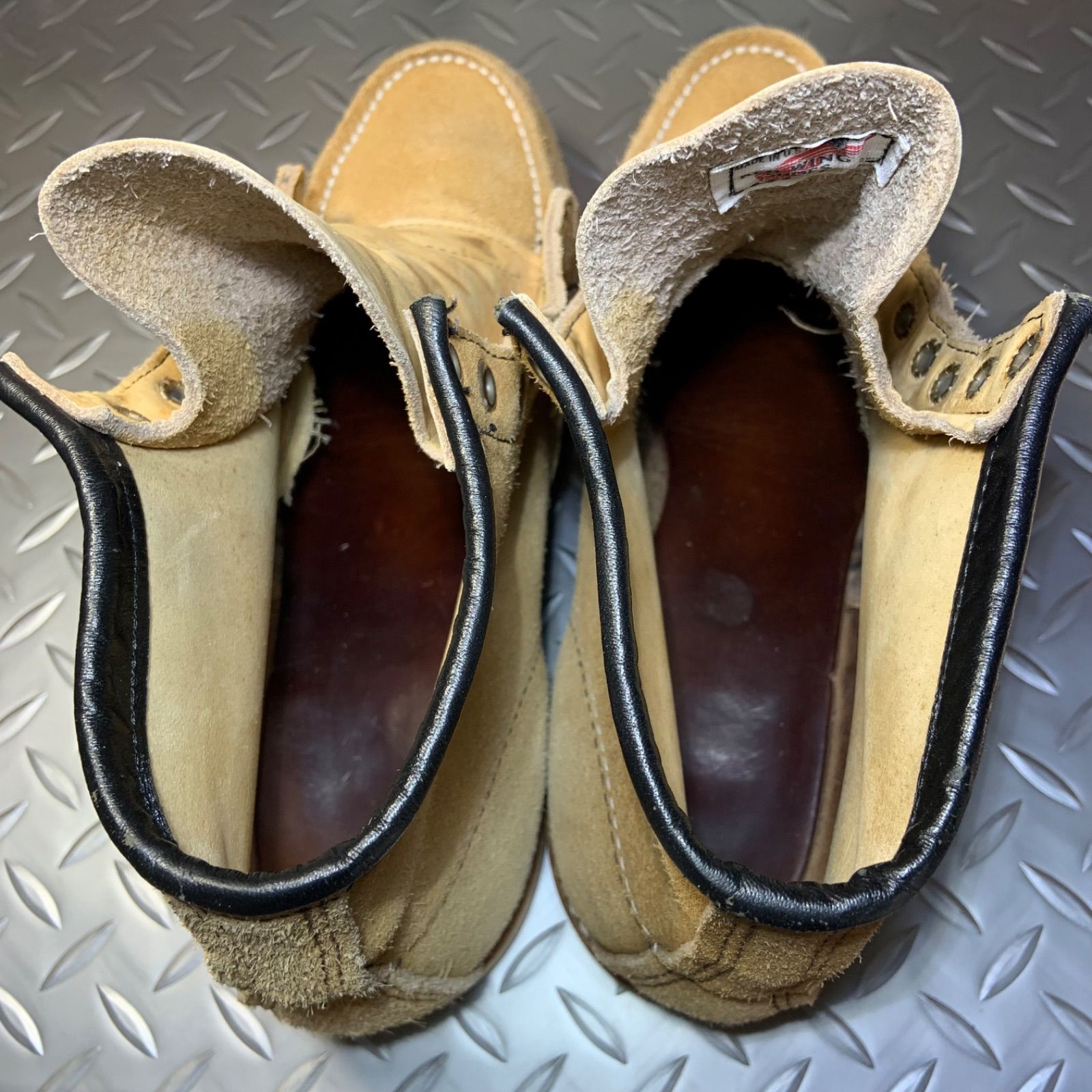 ☆REDWING 8173 モックトゥワークブーツ 初期プリントタグモデル US8