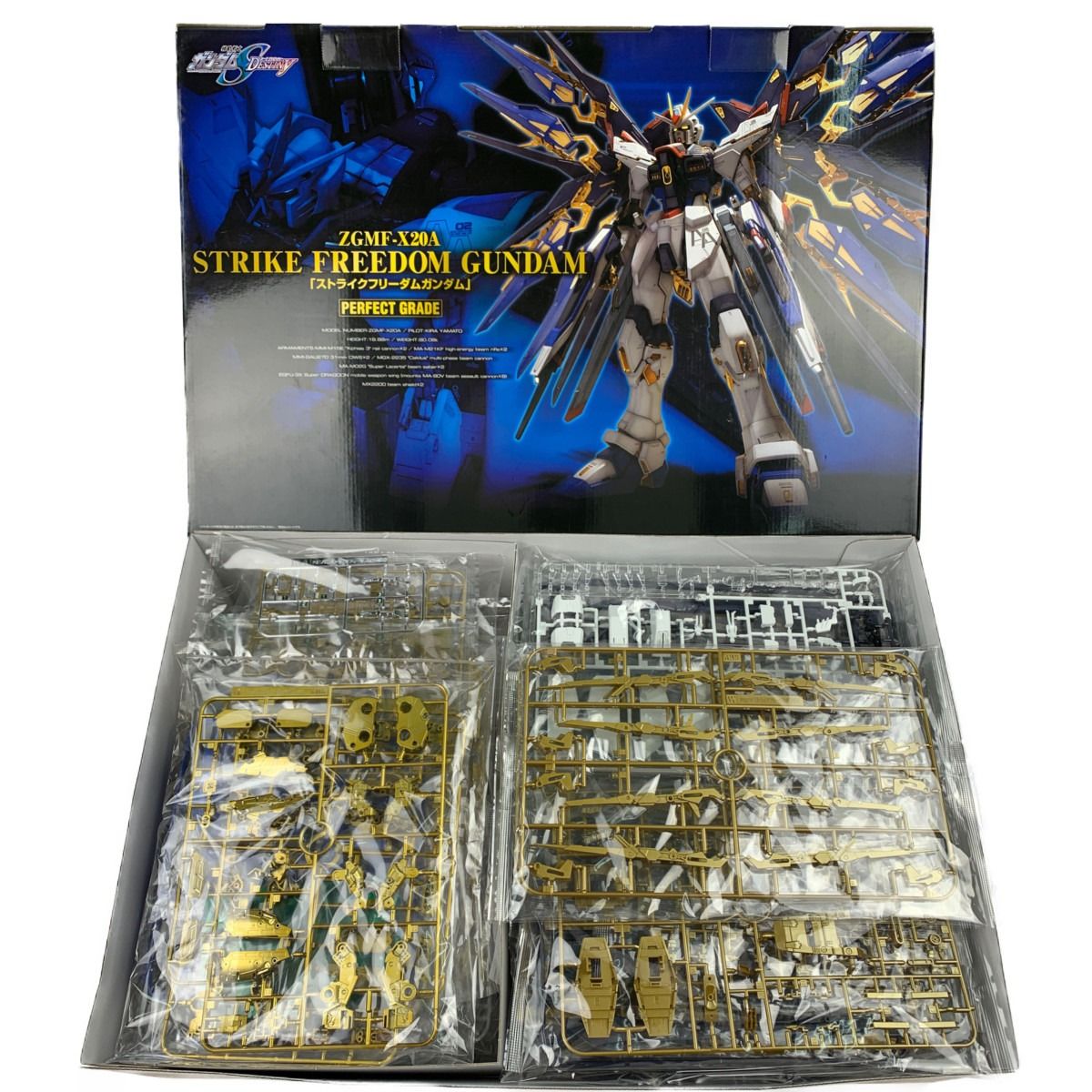 バンダイ ストライクフリーダムガンダム ZGFM-X20A パーフェクトグレード ▽▽ PG(パーフェクトグレード) 1/60 ZGMF-X20A ストライク