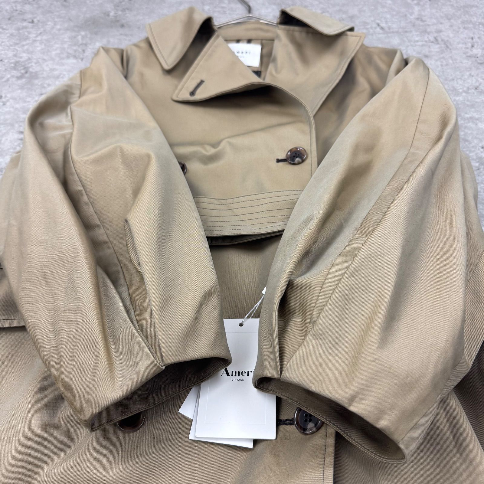 未使用】Ameri VINTAGE アメリヴィンテージ トレンチコート TURKEY