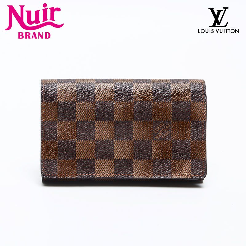 LOUIS VUITTON ルイ ヴィトン 二つ折り財布 ダミエ 2009年 ポルトモネ･ビエトレゾール
