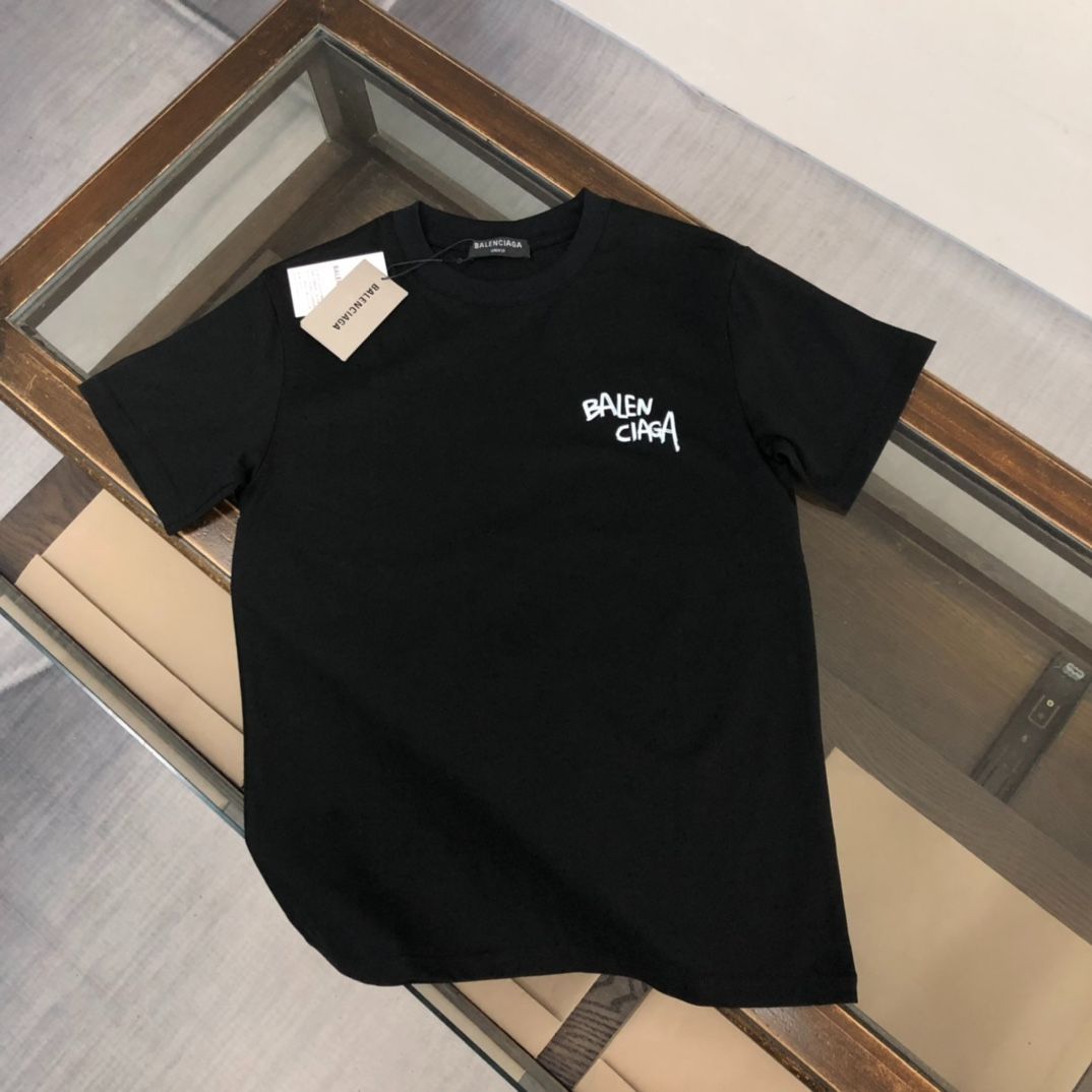 Balenciaga バレンシアガ 24SS夏新作ラウンドネック半袖Tシャツ