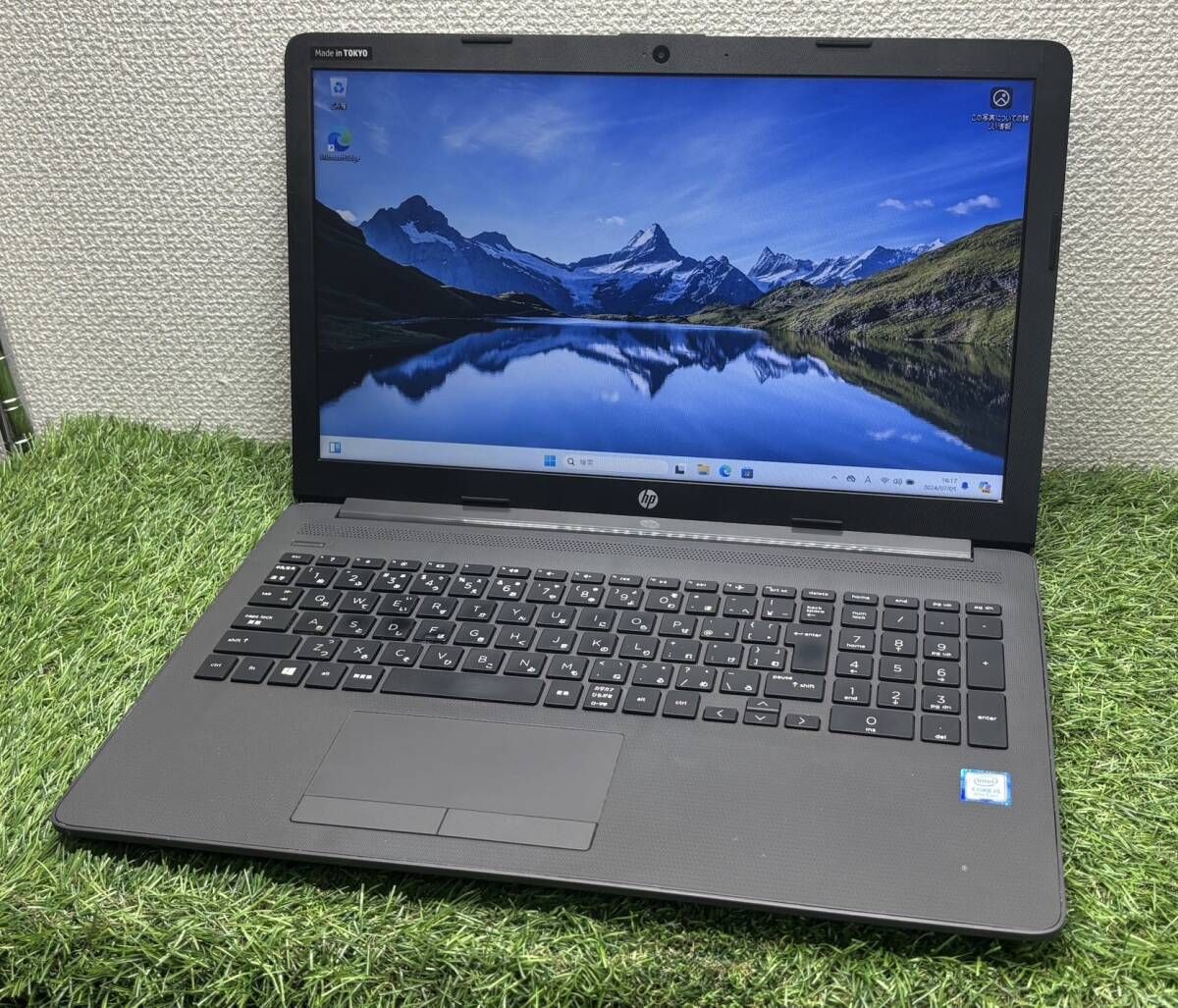 【良品エイチピー】officeu0026カメラ付ノート 15.6インチ8GB/SSD256GB/Core i5-8世代(8265U)/Win11 ProHP 250 G7【4785】