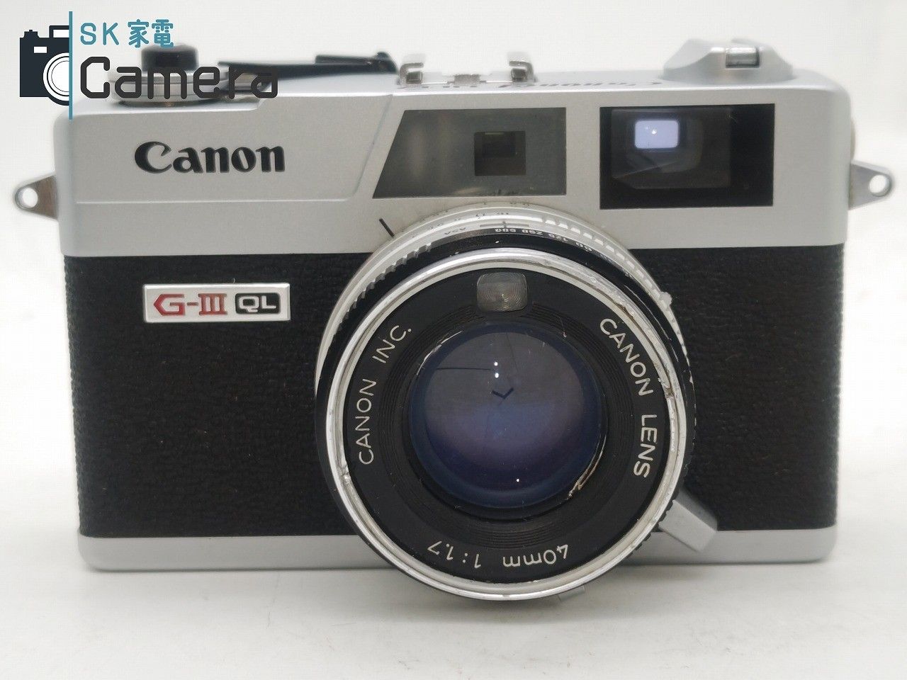 Canon Canonet QL17 G-III QL 40mm F1.7 キャノン キャノ