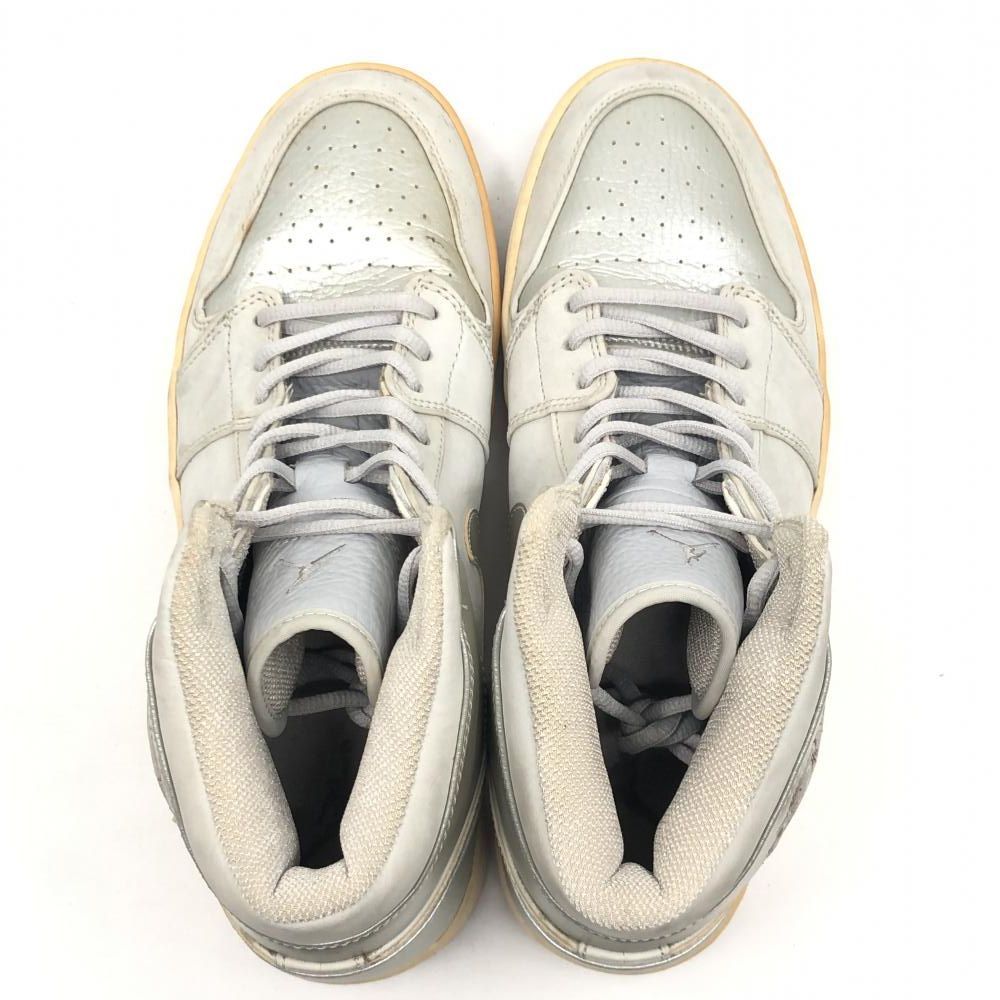 中古】【ウィングロゴ劣化】NIKE AIR JORDAN 1 RETRO Neutral Grey 
