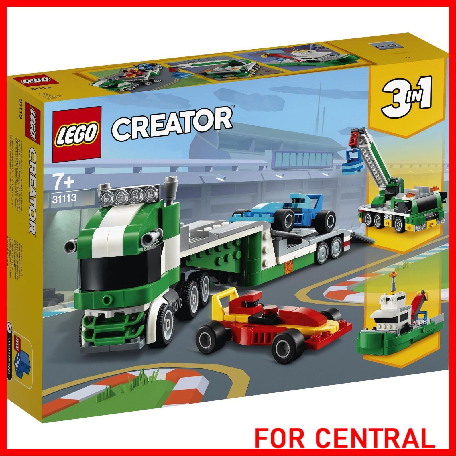 特価商品】レゴ(LEGO) クリエイター レースカー輸送トラック 31113