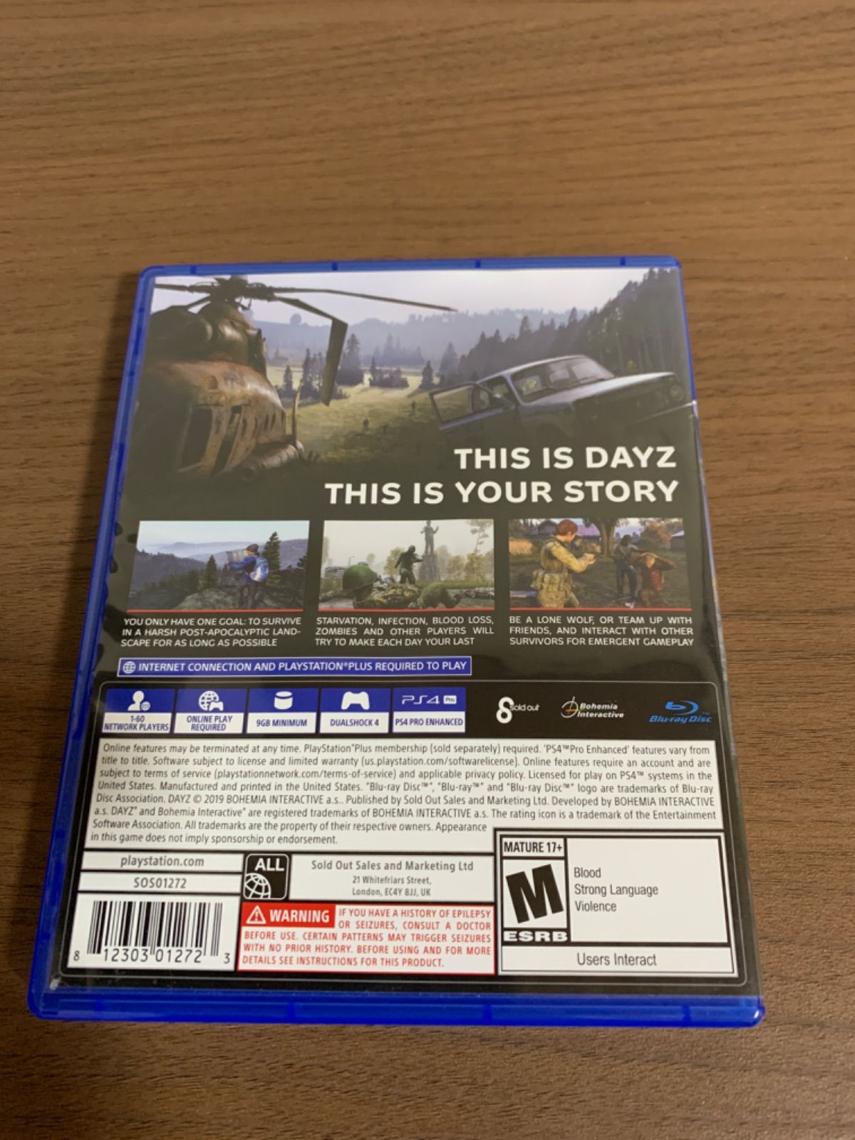 【PS4】DAYZ 北米版