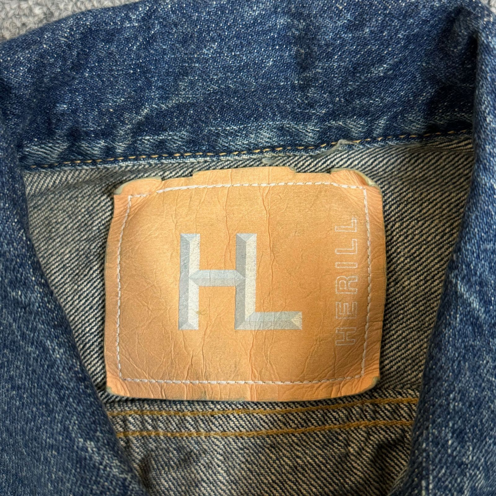 新品 定価60500円 HERILL 24SS ヘリル HL Denim Jacket 24-011-HL-8000