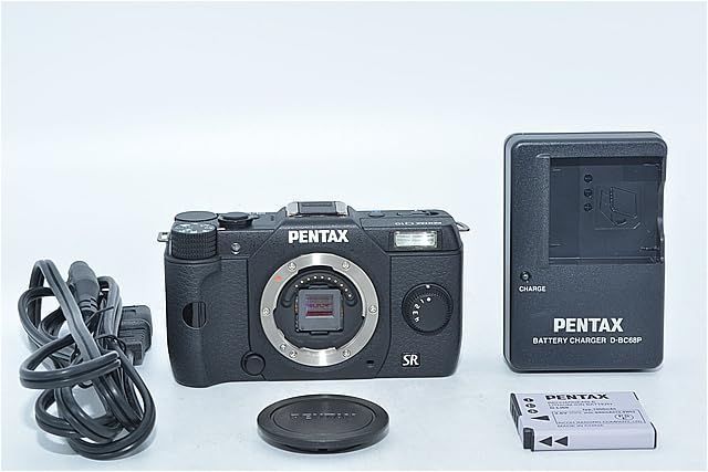 233☆美品☆PENTAX ミラーレス一眼 Q10 ボディ ブラック Q10