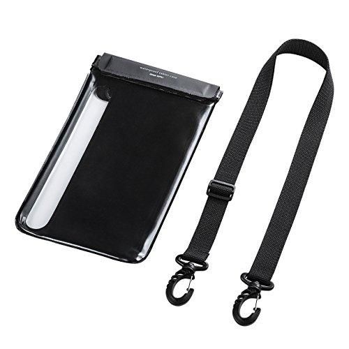 【新品・2営業日で発送】サンワサプライ タブレット防水防塵ケース（スタンド付き・ショルダーベルト付き・8インチ）　品番：PDA-TABWPST8