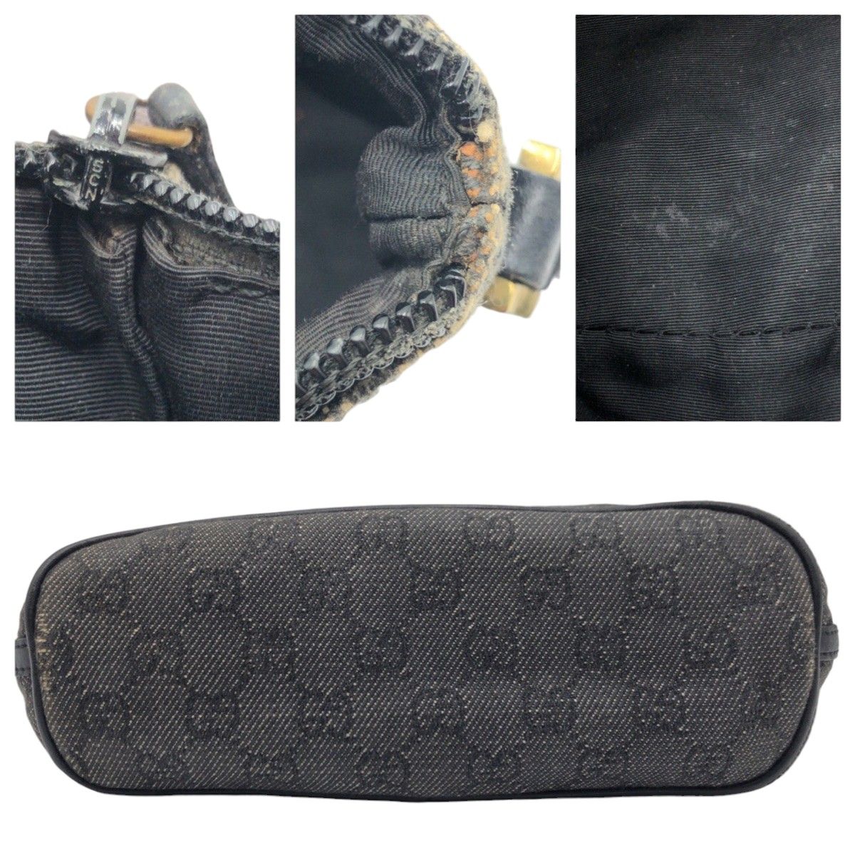GUCCI グッチ GG柄 グレー GGキャンバス 07199 2133