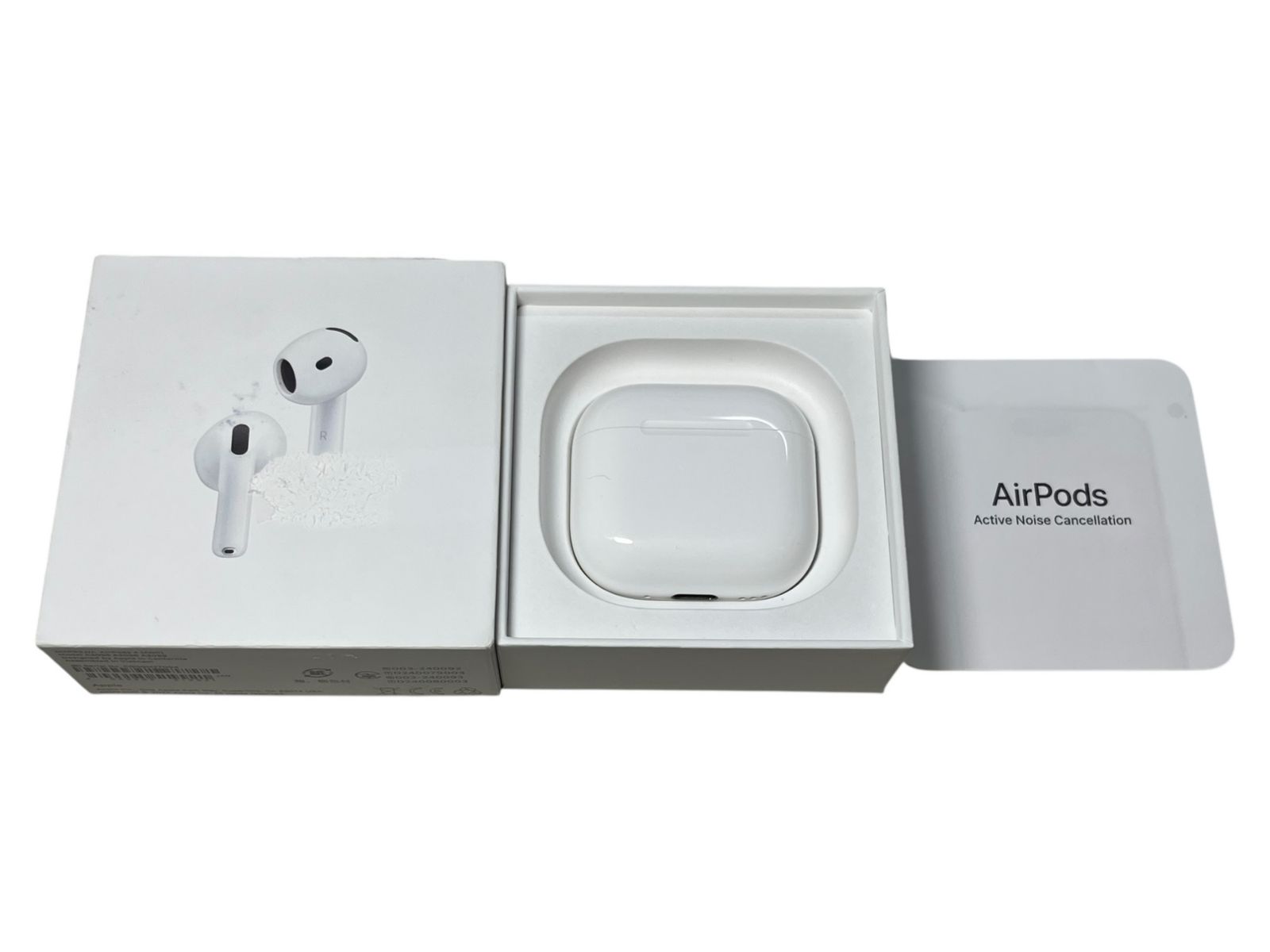 品 ワイヤレスイヤホン Apple AirPods 4 MXP93J/A 動作確認済み
