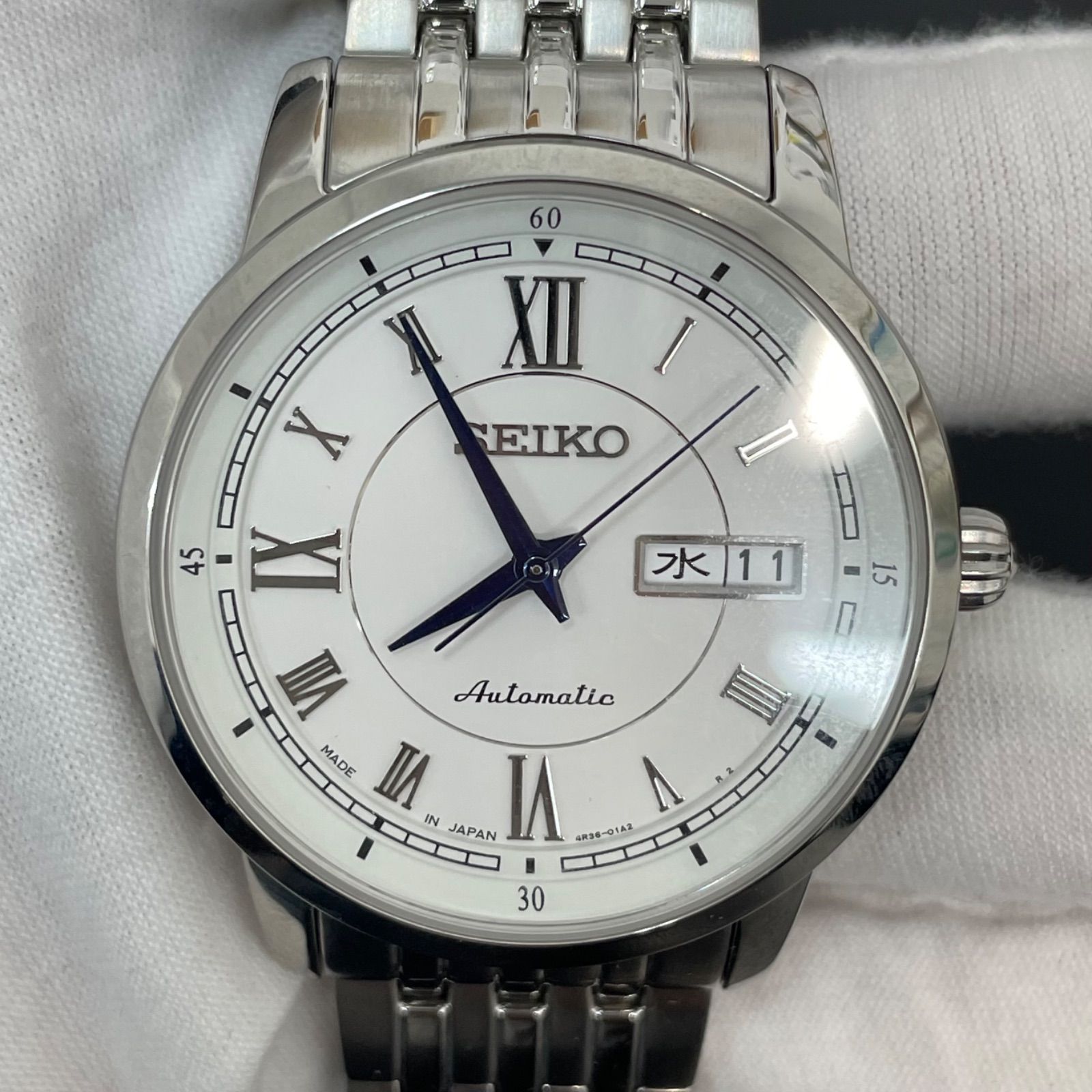 SEIKO セイコー プレサージュ SARY025 デイデイト 4R36-00Y0 自動巻き