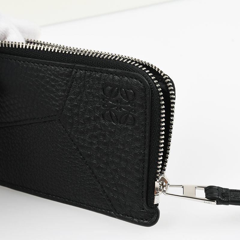 ロエベ　LOEWE コインカードホルダー　新品同様　グレージュ系 コインカードホルダー（ソフトグレインカーフ） マルチカラー