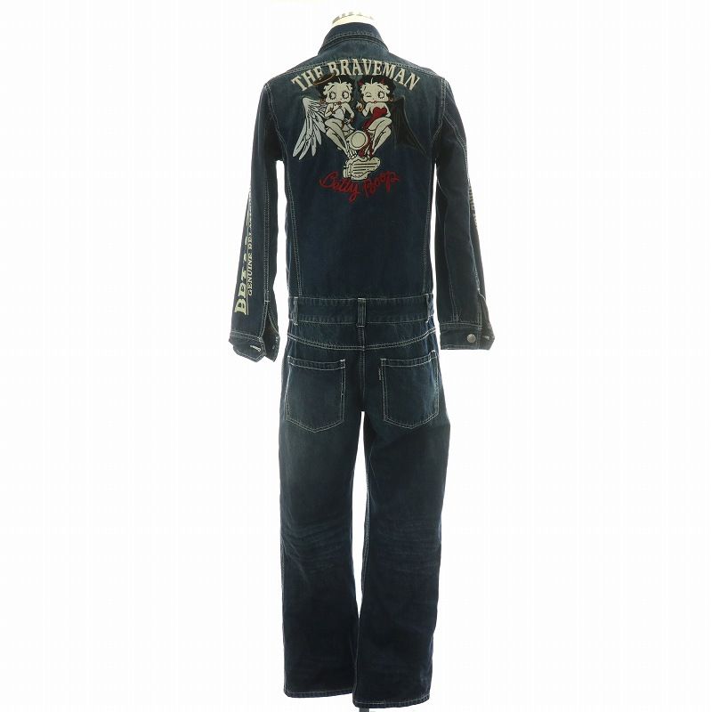 楽天市場】ブレイブマン × ベティブープ BETTY BOOP コラボ ツナギ