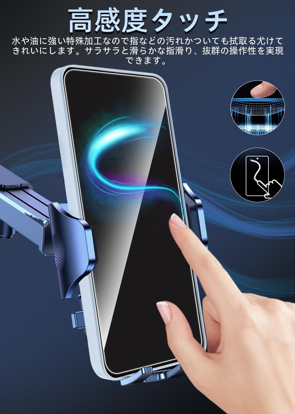 人気商品】For ZXZone Aquos Wish4 用 ガラスフィルム（2枚入り）＋