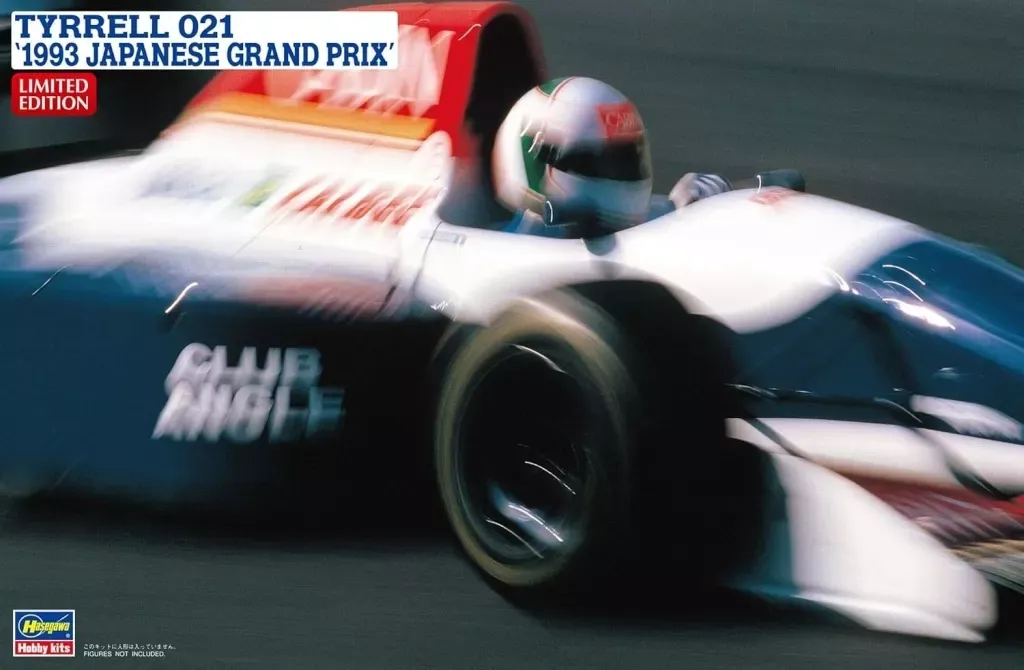 24k-643h【中古】宮沢模型　Spark　Tyrrell　021　YAMAHA　1993　MMS004 ☆宮沢模型限定 ティレル 021 ヤマハ 日本GP 1993 No.3