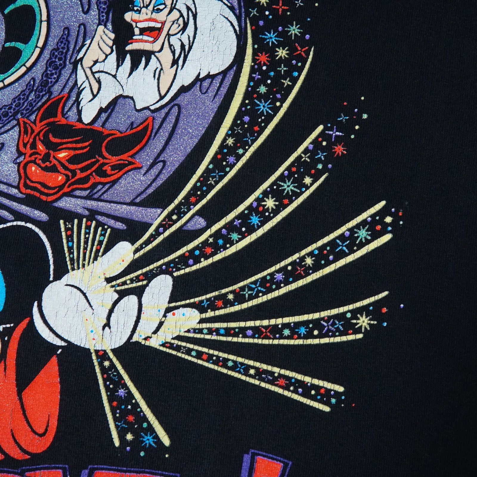 ディズニー Tシャツ XL相当 ブラック ファンタズミック