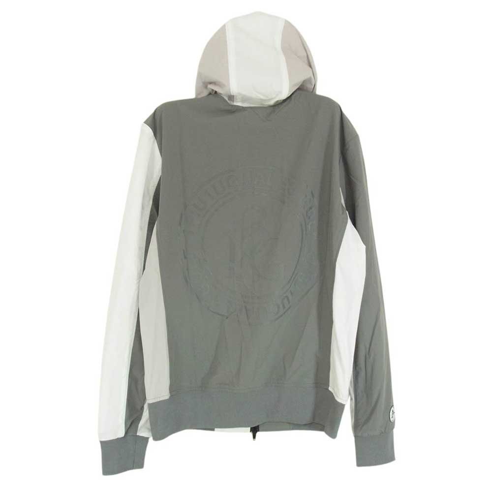 1PIU1UGUALE3　GOLF 3 ホワイト CRAZY WIND BREAKER HOODIE　クレイジーウィンドブレーカー 1piu1uguale3 ウノピュウノウグァーレトレ GRB077 POE395 GORF