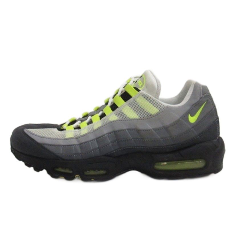 ナイキ NIKE AIR MAX 95 OG エアマックス95 スニーカー CT1689-001 ネオンイエロー 30cm GY51