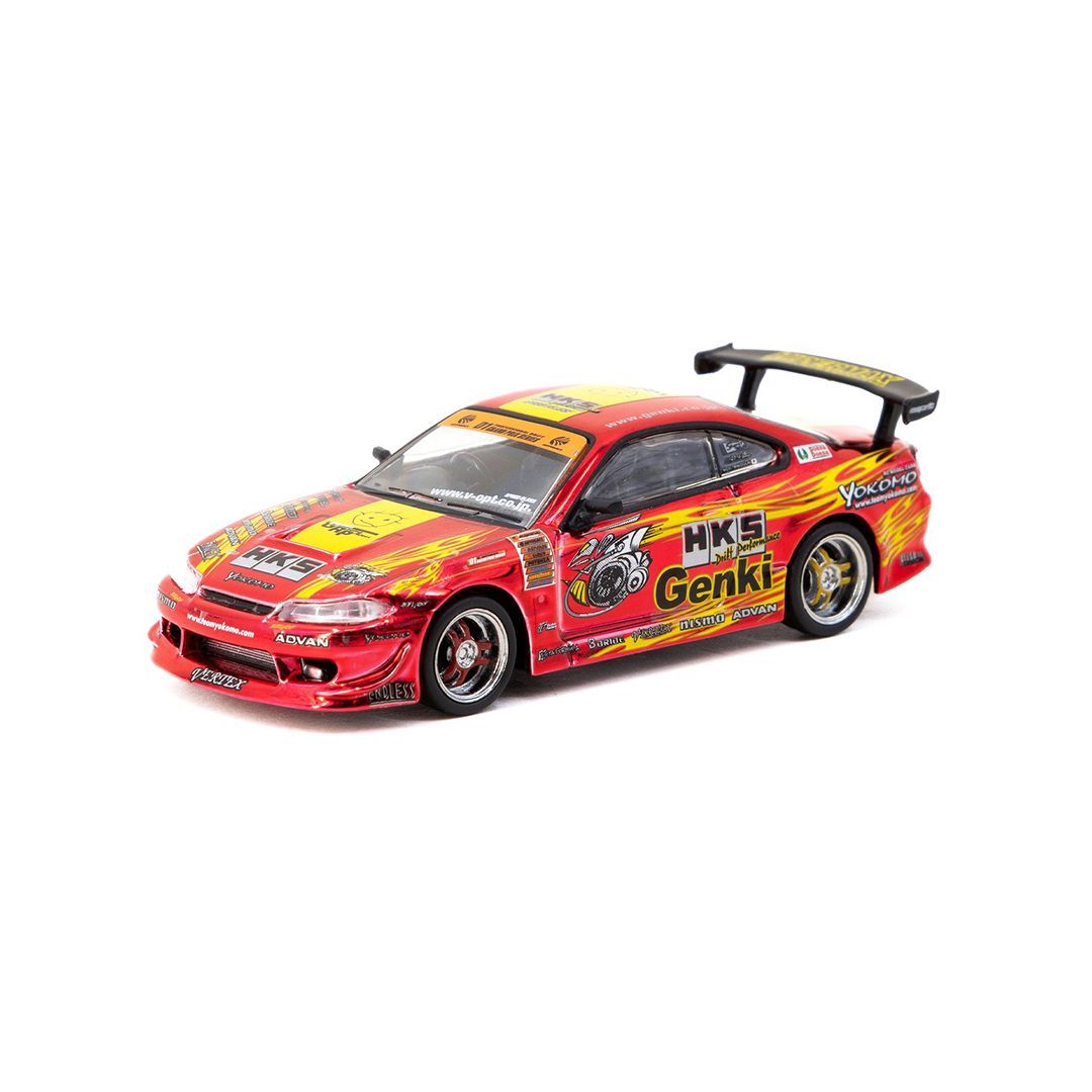 tetsuya38 | TARMAC 1/64 HKS Hiper Silvia RS-2 RED Chrome