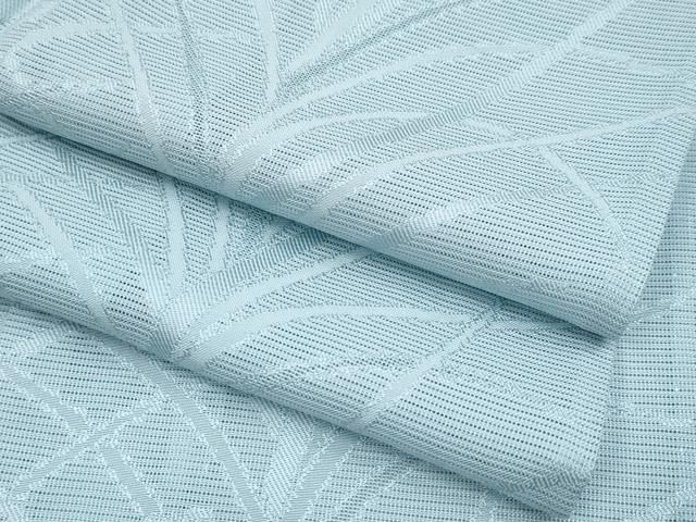 平和屋着物□極上 夏物 無地絵羽訪問着 草木紋紗 水色地 逸品 未使用