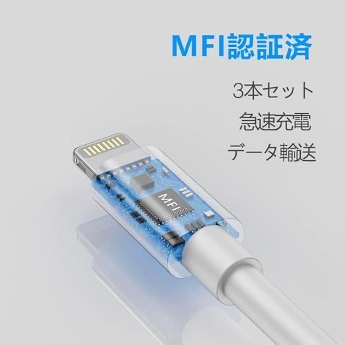 新品※未使用] iphone 充電ケーブル 純正 0.25m/0.5m/1m/1.8m