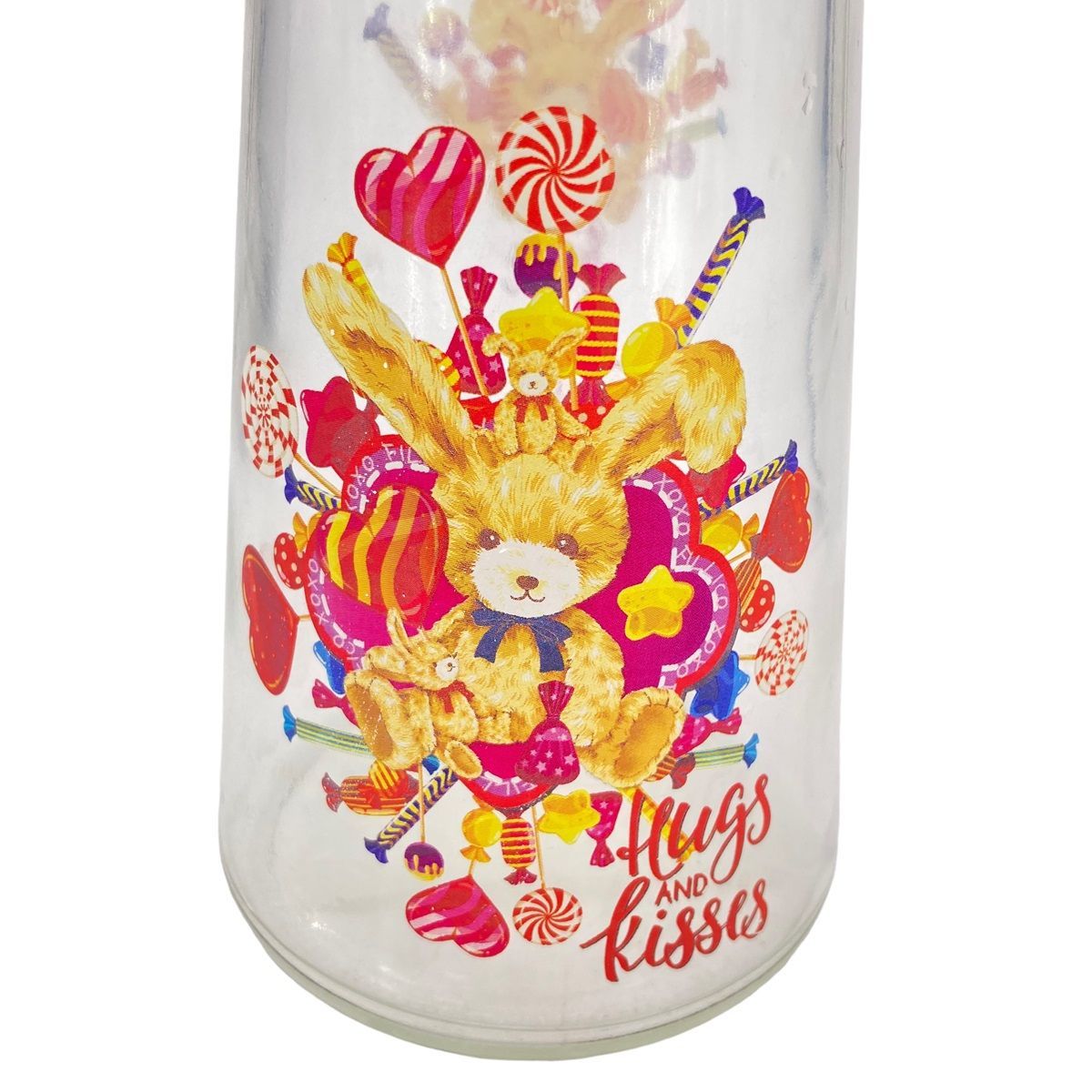 中古】 Fillico フィリコ ラビット 飾りボトル 空き瓶 羽 王冠