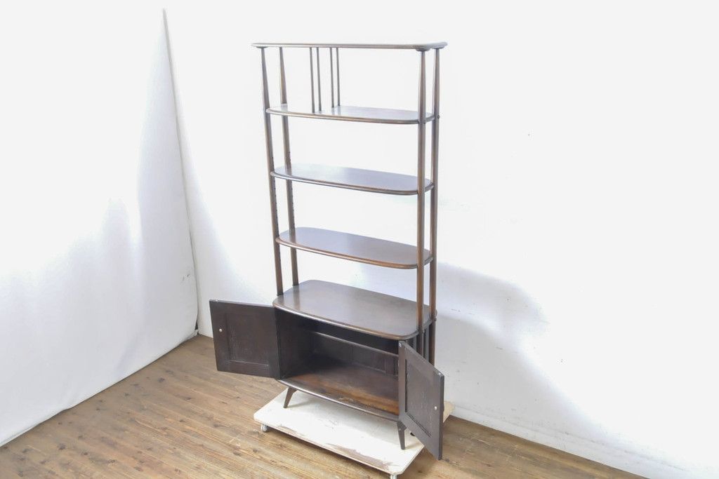 アーコール　ルームディバイダー　オープンラック　ブックシェルフ　棚　ERCOL アーコール ルームディバイダー オープンラック ブックシェルフ
