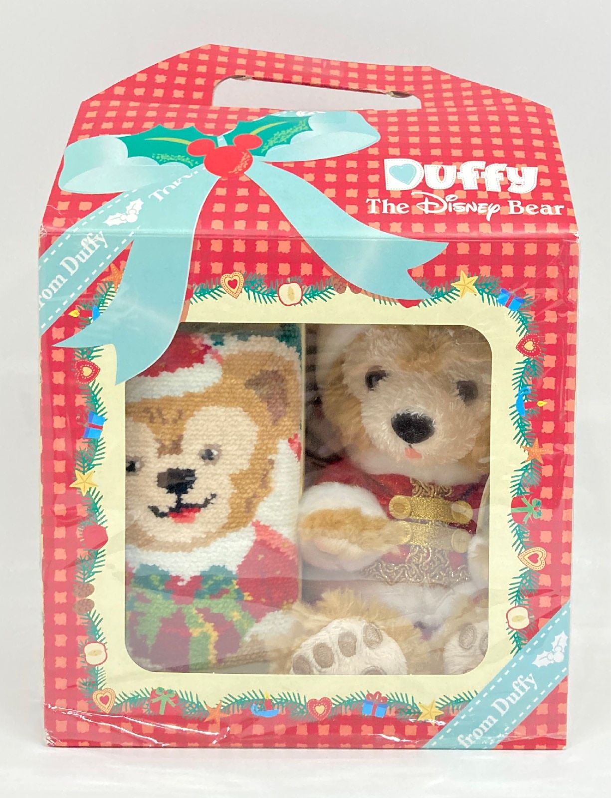 東京ディズニーシー ぬいぐるみu0026ミニタオルセット Duffy's Christmas 2009 ダッフィー(サンタ) 2009