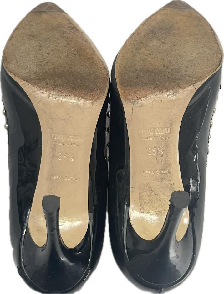 【値下げしました】MIUMIU エナメルパンプス黒　36.5 25042135.jpg