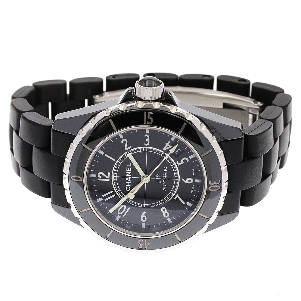 シャネル CHANEL H0684 J12 黒セラミック 38MM 自動巻き メンズ