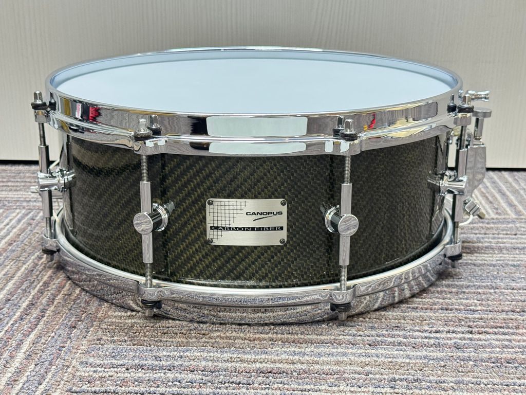 CANOPUS カーボンファイバースネアドラム 14x5.5 CF-1455