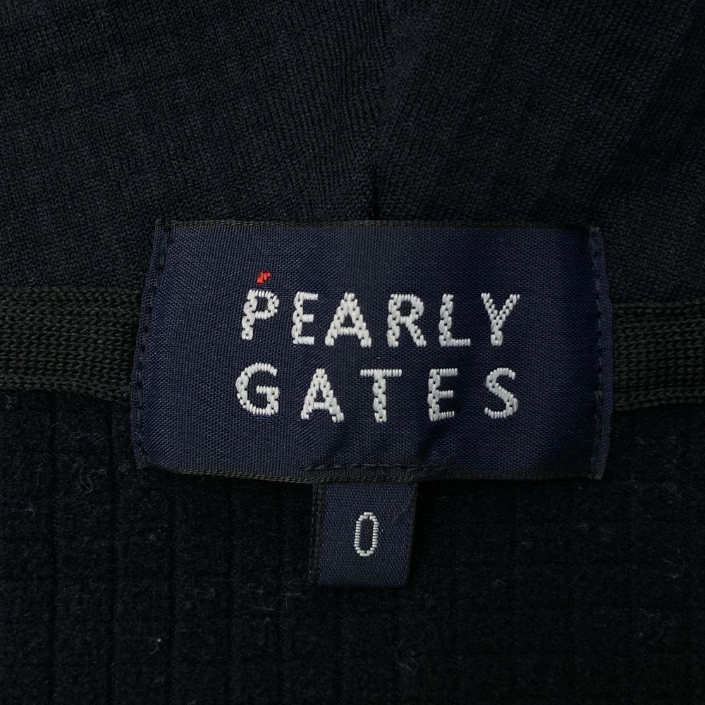 サイズ：0 PEARLY GATES パーリーゲイツ ジップ ジャケット ネイビー系
