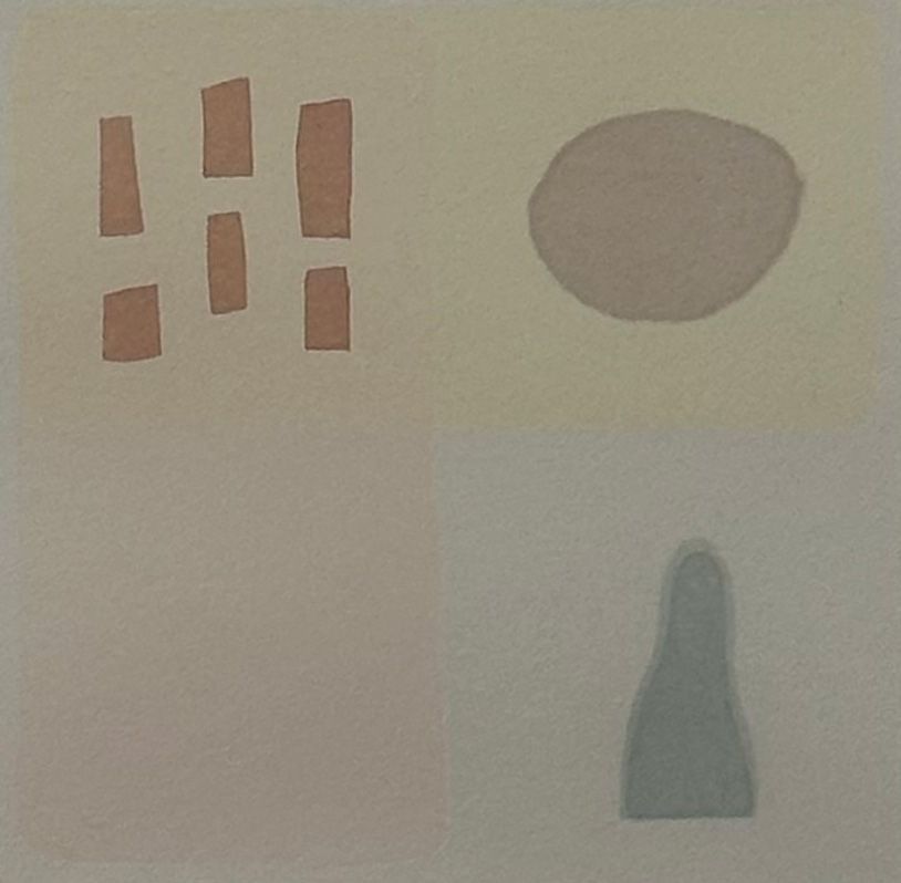 【真作】【直筆サイン】山中現「R（虹のゆくえ）」【木版画】【美品】 真作】【直筆サイン】山中現「水の庭」【木版画】【美品】 真作