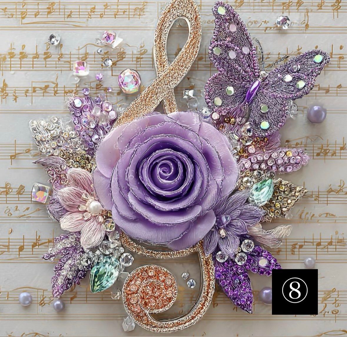 ハンドメイド パネル トートバッグ ポーチ 音符 NEXPOTALLINN_EU