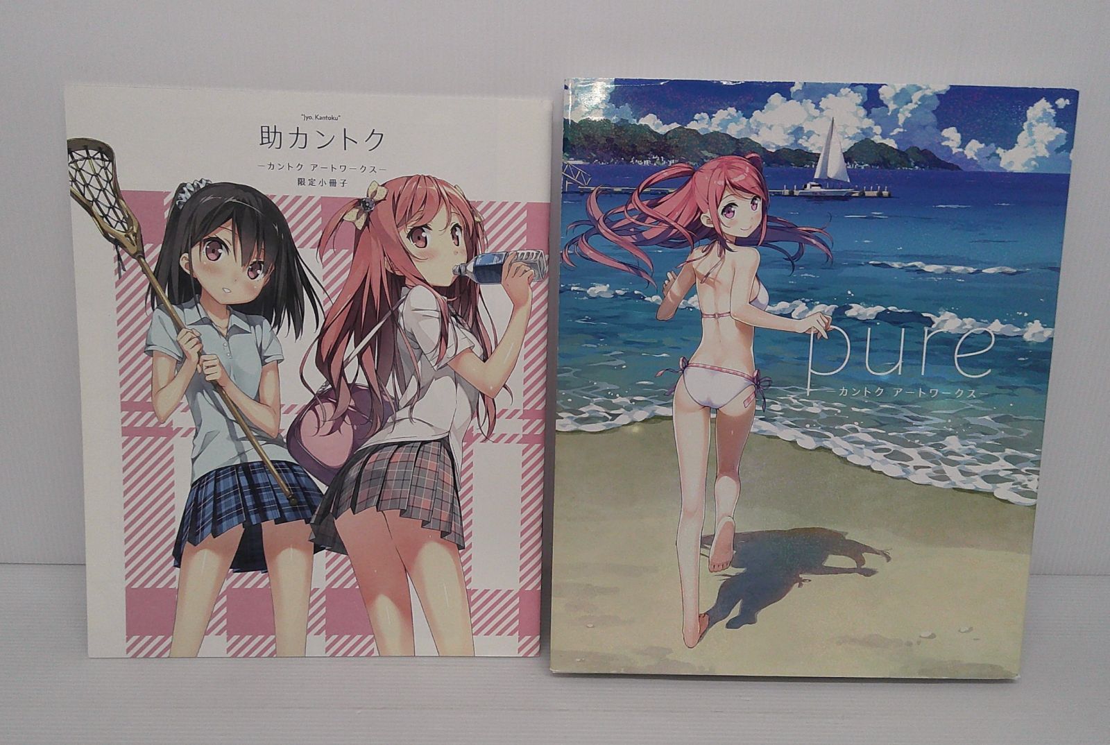 開封品】pure カントクアートワークス 初回限定版【経年集、傷み等有